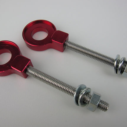 モンキーダックスアルミ製チェーンアジャスター赤