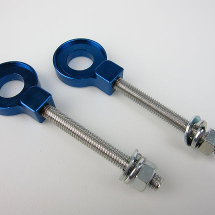 モンキーダックスアルミ製チェーンアジャスター青