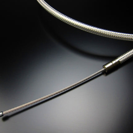 タイプ1スロットルワイヤーステンレスメッシュ30cmロング