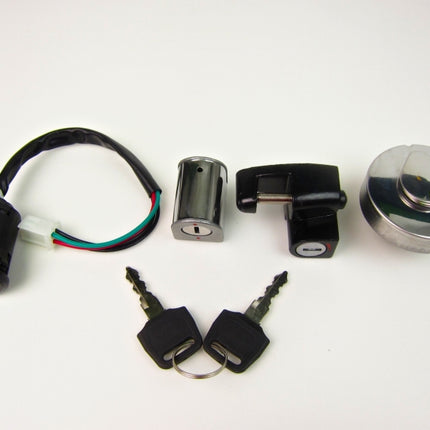 ホンダモンキー用キャップ&ロック4点セット