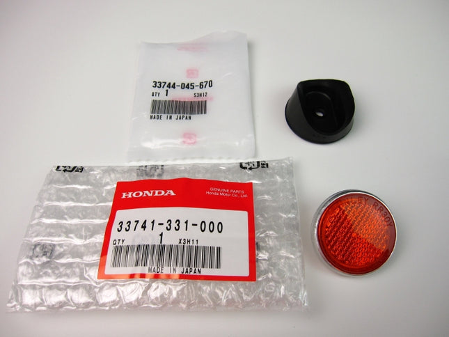 ホンダ純正ダックスシャリィリフレクターベース付き1ヶ