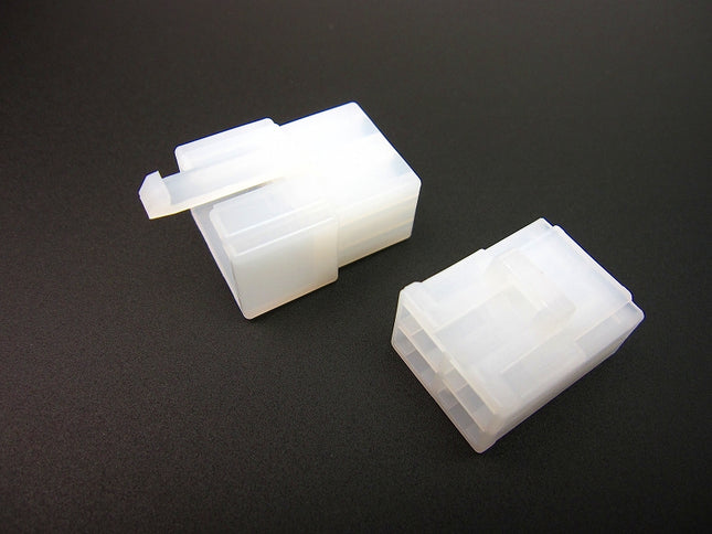 250シェル逆ロック付きコネクター4極カプラーギボシ付