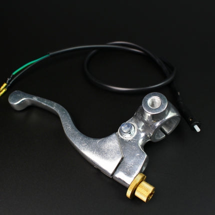 フロントブレーキレバーショートミラー台座あり正ネジM8