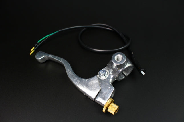 フロントブレーキレバーショートミラー台座あり正ネジM8