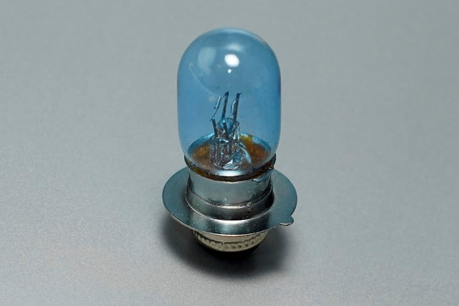 スーパーホワイトヘッドライトバルブ6V 15/15W P15d-25-1