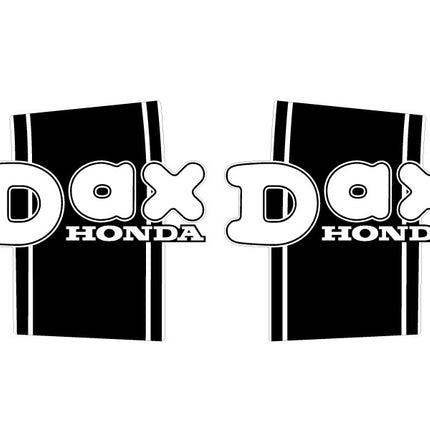 ダックスDAX HONDAディカール3Mラミネート仕様ホワイト