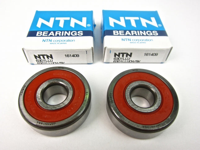 ダックスシャリィ前後ハブ共通NTN製ベアリング2ヶ入り