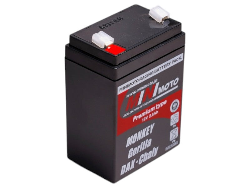 TAIYO／MUTANG・mach1。赤／黒ツートン。【電池を入れても無作動】。 MF12V2.3Ahバッテリープレミアムパック – ミニモト公式オンラインショップ