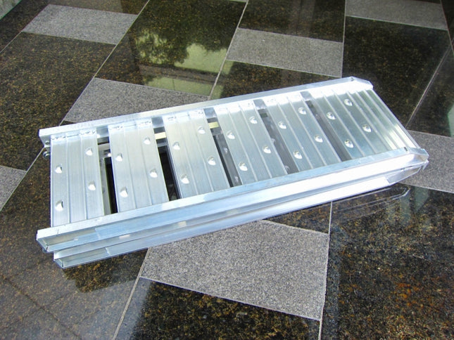 汎用モーターサイクル用アルミ製スロープ折り畳み式1800mm