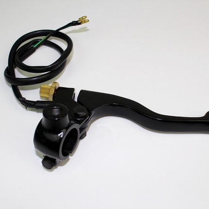 フロントブレーキレバーショートミラー台座あり正ネジM8