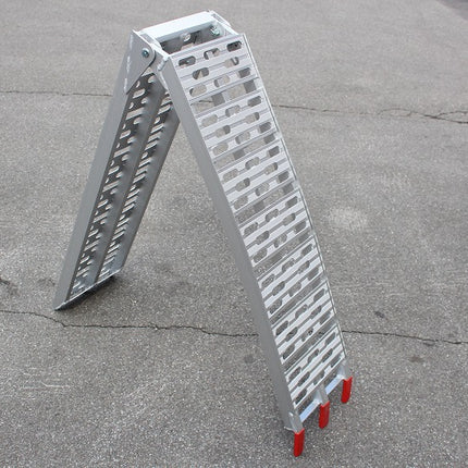 汎用モーターサイクル用アルミ製ロングスロープ折り畳み式