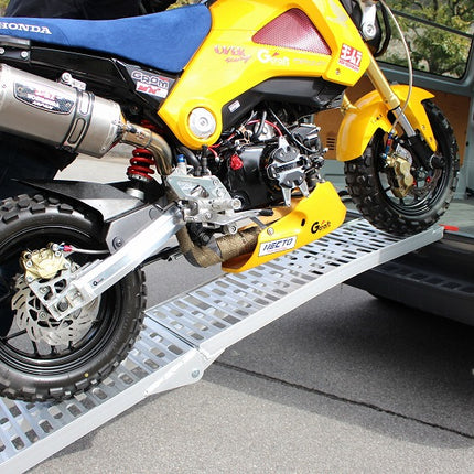 汎用モーターサイクル用アルミ製ロングスロープ折り畳み式