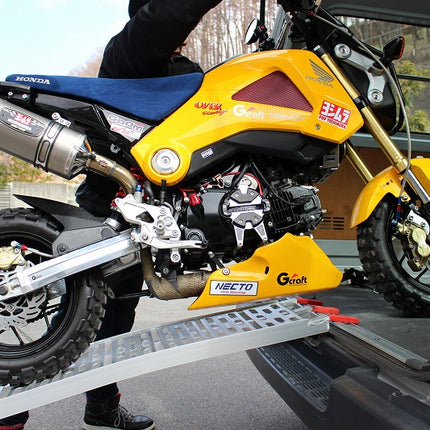 汎用モーターサイクル用アルミ製ロングスロープ折り畳み式