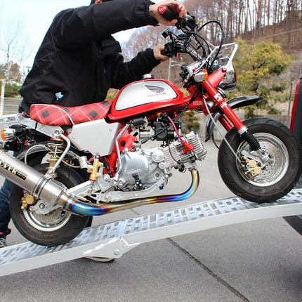 汎用モーターサイクル用アルミ製ロングスロープ折り畳み式