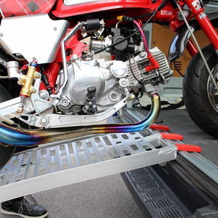 汎用モーターサイクル用アルミ製ロングスロープ折り畳み式