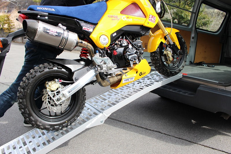 汎用モーターサイクル用アルミ製ロングスロープ折り畳み式 – ミニモト