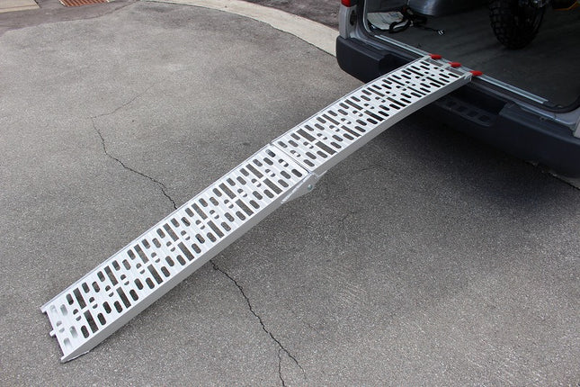 汎用モーターサイクル用アルミ製ロングスロープ折り畳み式