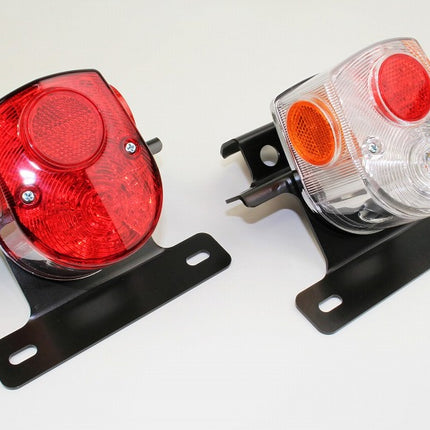 モンキークラシックテールランプキットLEDレッド/リフレクター