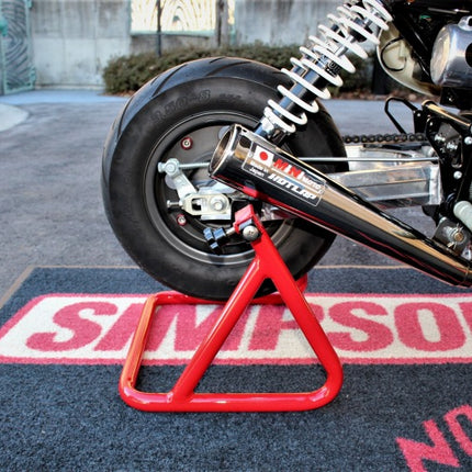 モンキーダックスミニメンテナンススタンドリヤ用レッド