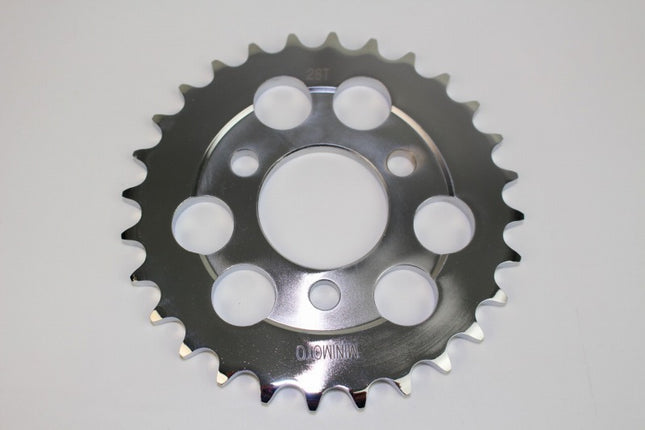 モンキースポーツリアスプロケットクロームメッキ28T