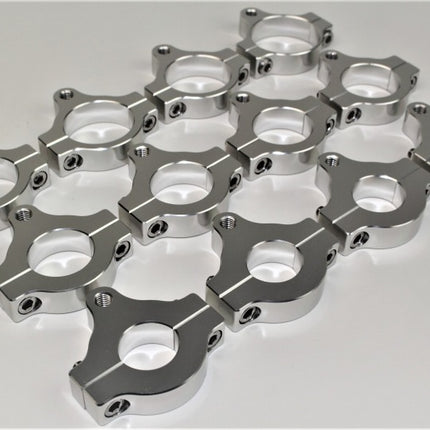 アルミ製CNCステアリングダンパー用フォーククランプφ30