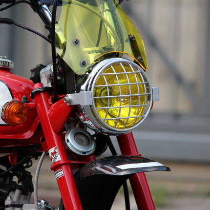 モンキーヘッドライト用アイロンプロテクターシルバー