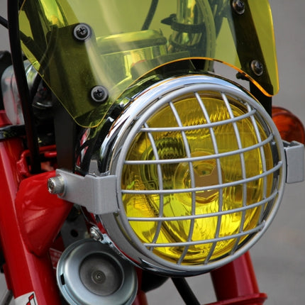 モンキーヘッドライト用アイロンプロテクターシルバー