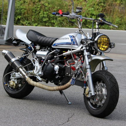 モンキーヘッドライト用アイロンプロテクターブラック