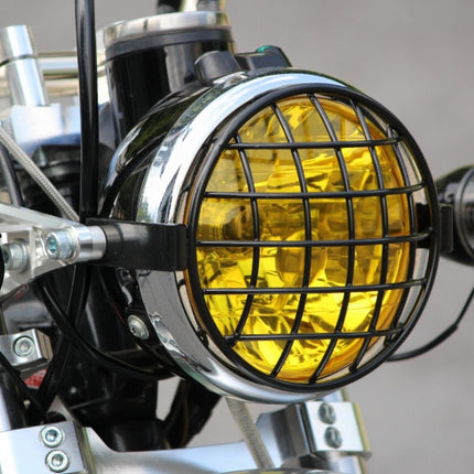 モンキーヘッドライト用アイロンプロテクターブラック