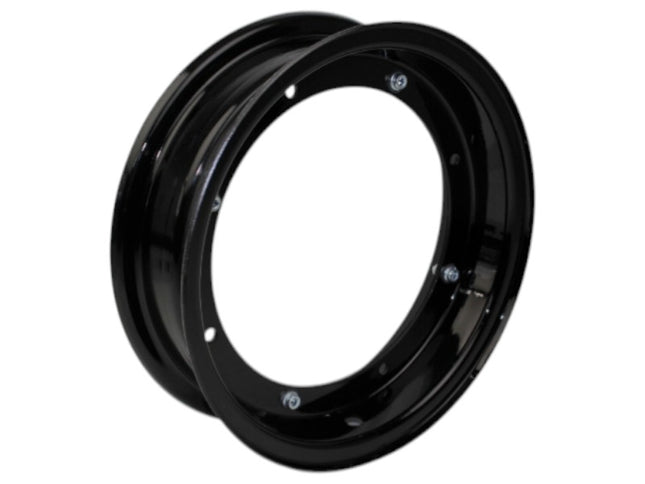 ダックス スチール製ホイール10インチ2.75Jブラック