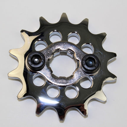 モンキースーパーライトフロントスプロケット14Tクローム