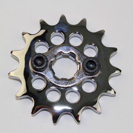 モンキースーパーライトフロントスプロケット15Tクローム