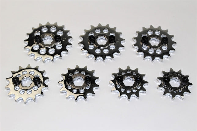 モンキースーパーライトフロントスプロケット17Tクローム