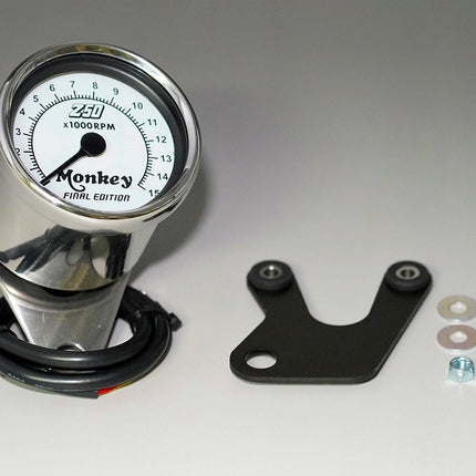 モンキースペシャルタコメーター15000RPM表示ホワイト