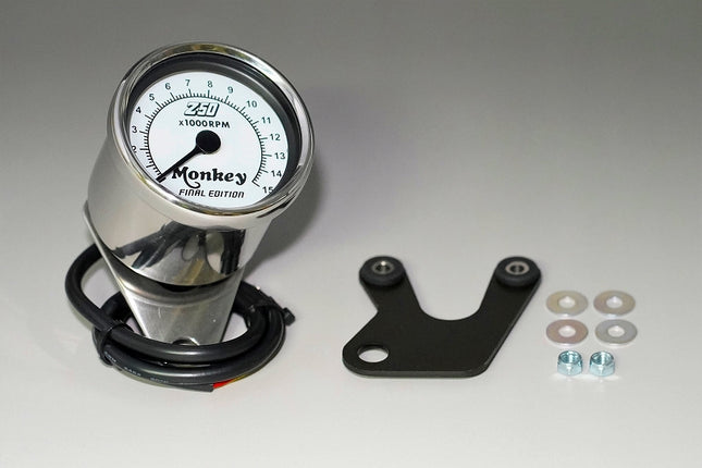 モンキースペシャルタコメーター15000RPM表示ホワイト