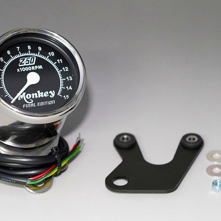 モンキースペシャルタコメーター15000RPM表示ブラック