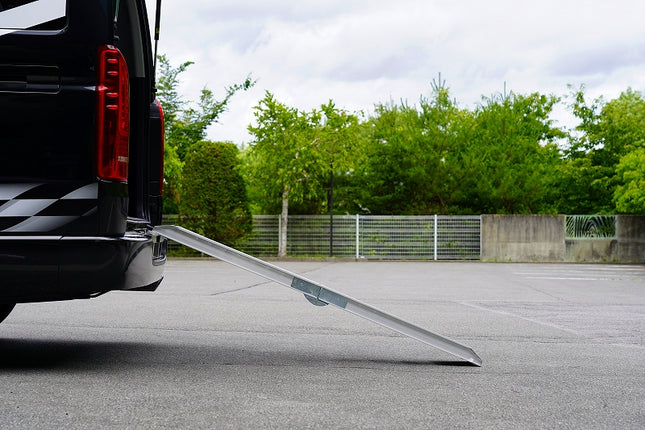 汎用モーターサイクル用アルミ製スロープ折り畳み式1500mm