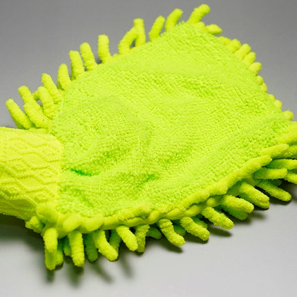 マイクロファイバーグローブバイク洗車用