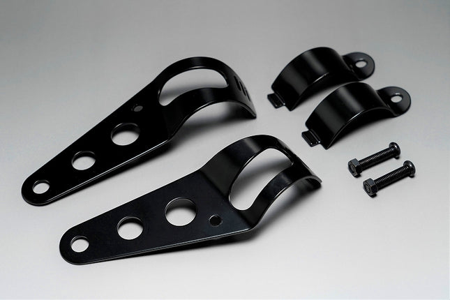 スチール製ヘッドライトステーφ30～50mmブラック