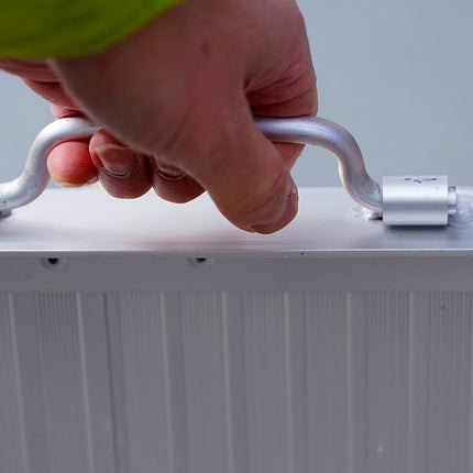 アルミ製 バイク・一輪車・農機具用段差解消スロープ長さ91cm