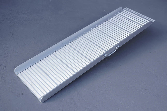 アルミ製 バイク・一輪車・農機具用段差解消スロープ122cm