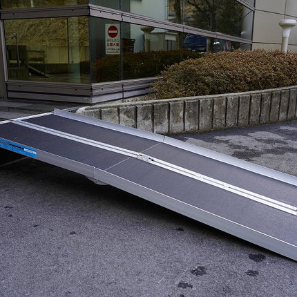 台車・車椅子・バイク用段差解消スロープ182cm滑り抑制仕様