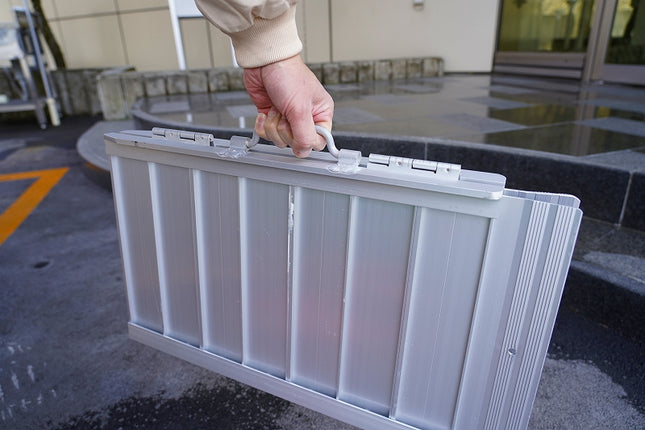 台車・車椅子・バイク用段差解消スロープ91cm滑り抑制仕様