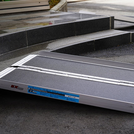 台車・車椅子・バイク用段差解消スロープ91cm滑り抑制仕様