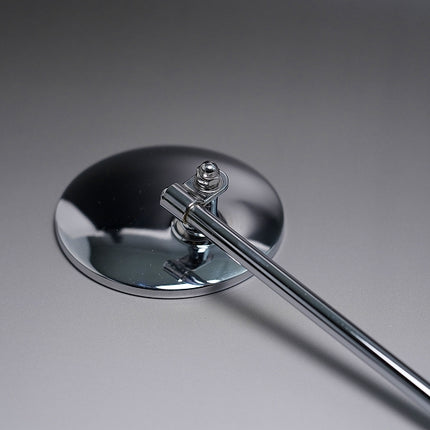 モンキー125/汎用タイプ レトロミラー スチール製メッキ