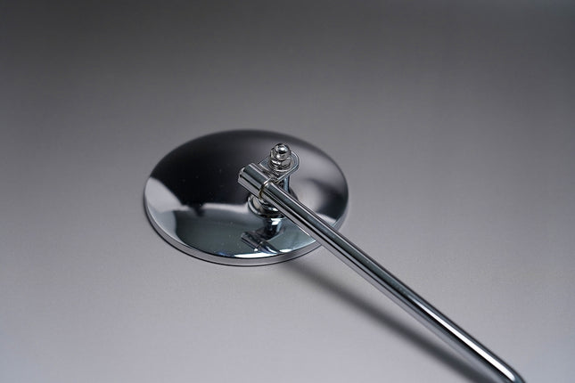 モンキー125/汎用タイプ レトロミラー スチール製メッキ