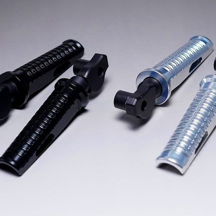 モンキーアルミ製ビレットサーキットフットステップ ブラック