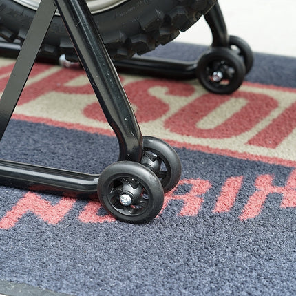 バイク用12～21インチホイール車リアスタンド ブラック