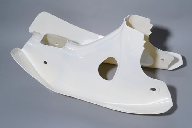 行灯カブ用レッグシールドクラシカルホワイト