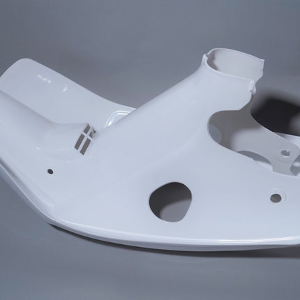 スーパーカブC50/C70/C90カスタムレッグシールドホワイト